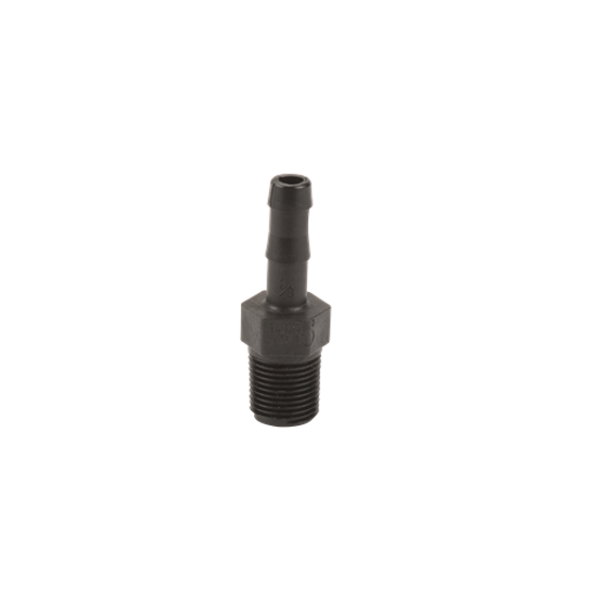 Picture of KING NIPPLE POLY HB038 3/8" MPT X 3/8" HOSE BARB