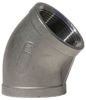 Picture of ELBOW 3/8" 150# SS304 THREADED 45*