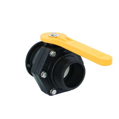 Picture of VALVE BANJO MVSMT300 POLY BOLTED STUBBY VALVE 3" FLANGE X 3" MPT