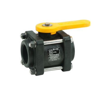 Picture of VALVE BANJO V150 POLY 4-BOLT BALL VALVE 1-1/2" FPT