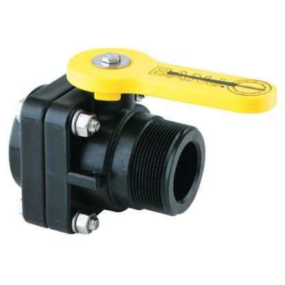 Picture of VALVE BANJO VSMT200 POLY STUBBY VALVE 2" MPT X 2" FPT