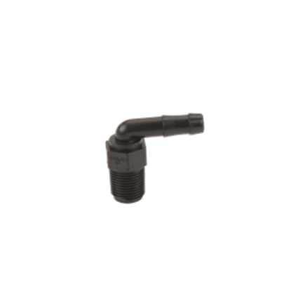 Picture of KING NIPPLE POLY HB038-90 3/8" MPT X 3/8" HOSE BARB