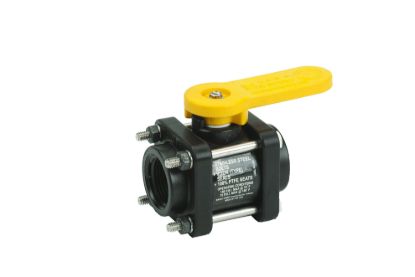 Picture of VALVE BANJO V100 POLY 4-BOLT BALL VALVE 1" FPT