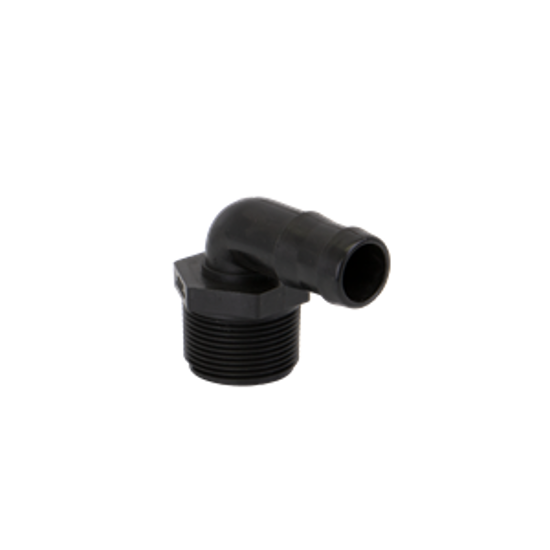 Picture of KING NIPPLE POLY HB125/100-90 1-1/4" MPT X 1" HOSE BARB