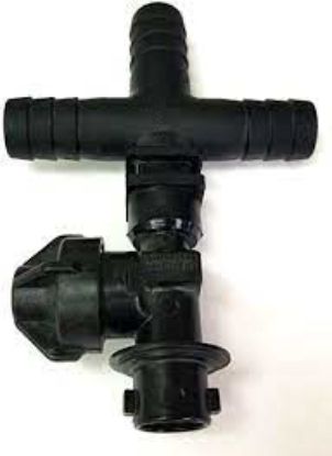 Picture of TEEJET 19351-213-785-NYB TRIPLE HOSE SHANK NOZZLE BODY W/ CHEMSAVER 3/4"