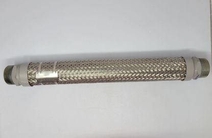 Picture of FLEX CONNECTOR 2"X24" NH3 SQUIBB MPT X MPT