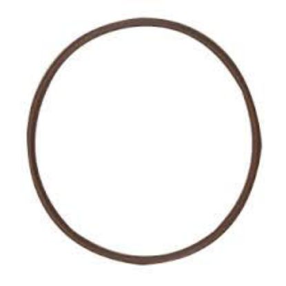 Picture of STRAINER BANJO Y MLS300ECGV POLY 3" END CAP GASKET VITON