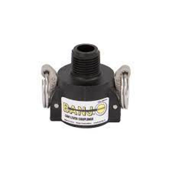 Picture of CAMLOCK POLY PART B 3/4" FEMALE CAMLOCK X 1/2" MPT