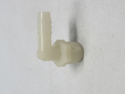 Picture of KING NIPPLE NYLON 90* 3/8"X3/8" MPT