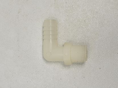 Picture of KING NIPPLE NYLON 90* 1/2"X3/8" MPT