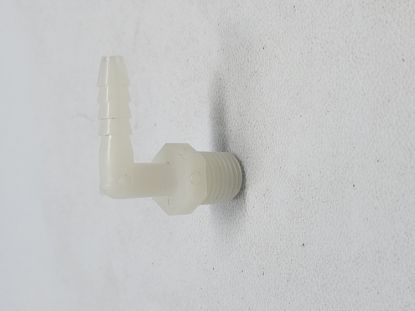 Picture of KING NIPPLE NYLON 90* 1/4"X1/4" MPT