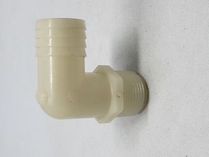 Picture of KING NIPPLE NYLON 90* 1"X3/4" MPT